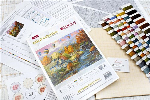 Autumn Creek Mill B616L Counted Cross-Stitch Kit