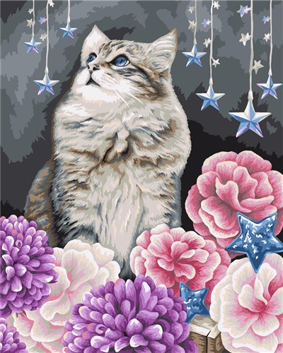 Painting by Numbers kit Crafting Spark Dreamer H108 19.69 x 15.75 in