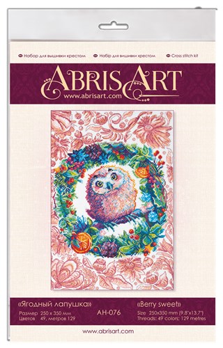 Cross-stitch kit Berry sweet AH-076