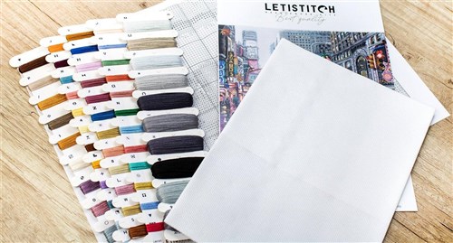 Counted Cross Stitch Kit New York / Range: Cities L8012