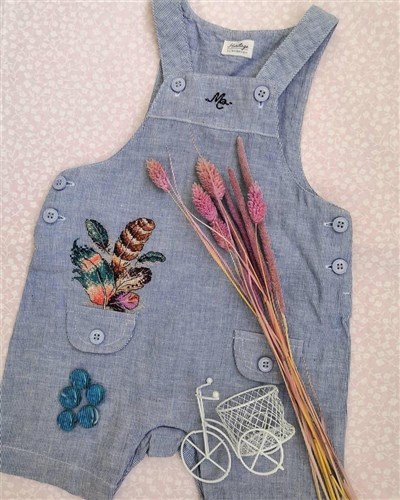 Cross Stitch on Clothes Airy Bouquet B-243 / SV-243