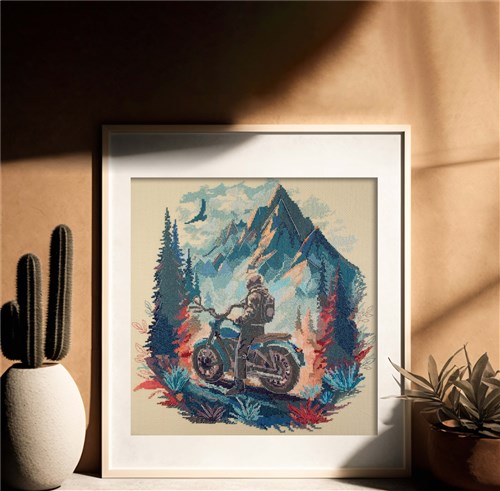 Cross-stitch kits - Journey into the distance AH-213