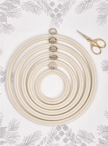 Round Flexi Hoop Nurge 230-1 White