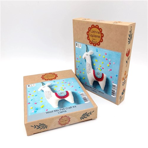 Llama from Felt Craft Kit  MKLAM1F