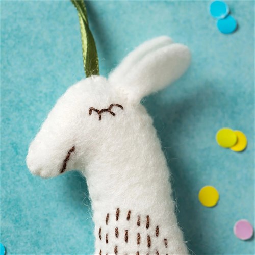Llama from Felt Craft Kit  MKLAM1F