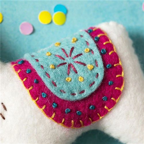 Llama from Felt Craft Kit  MKLAM1F