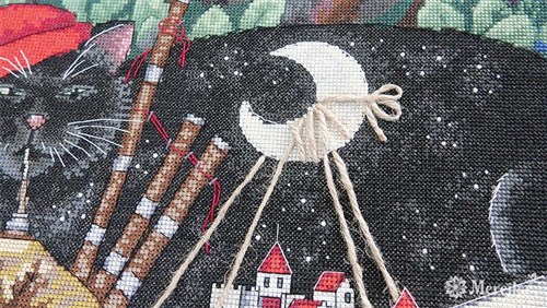 The Old Melody K-112 Counted Cross-Stitch Kit