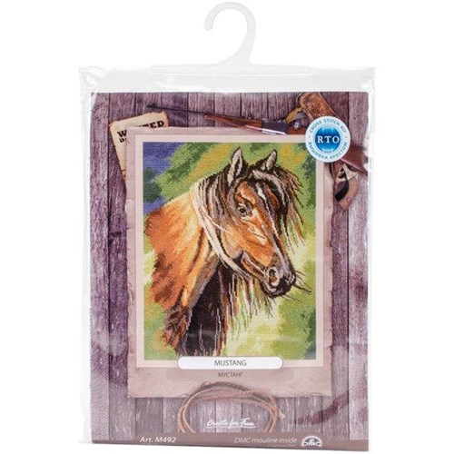 Mustang M492 Counted Cross Stitch Kit