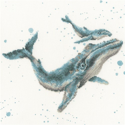Marine Blue XHD113 Counted Cross Stitch Kit