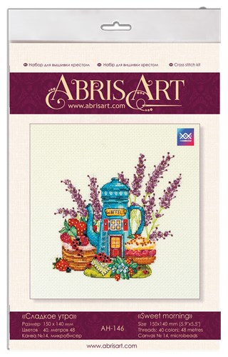Cross-stitch kit Sweet morning AH-146