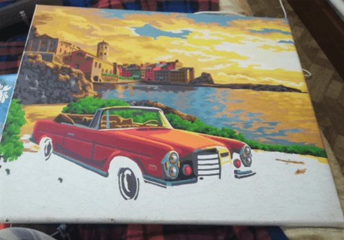 Painting by Numbers kit Crafting Spark Cuba Landscapes E010 19.69 x 15.75 in