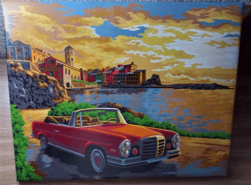 Painting by Numbers kit Crafting Spark Cuba Landscapes E010 19.69 x 15.75 in
