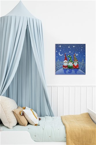 Bead Embroidery Kit - The three dwarfs AB-881