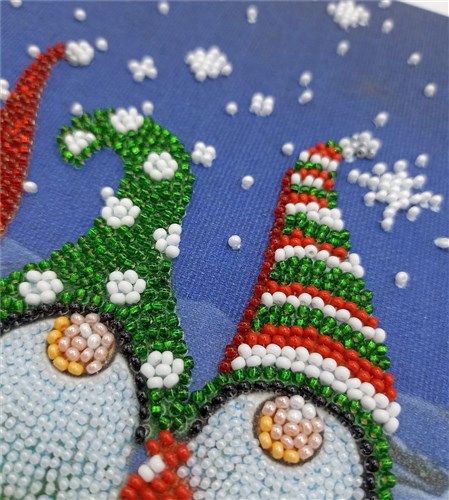 Bead Embroidery Kit - The three dwarfs AB-881