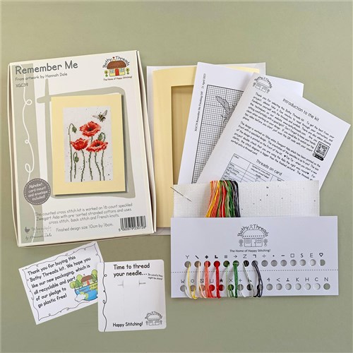 Remember Me XGC39 Counted Cross Stitch Kit