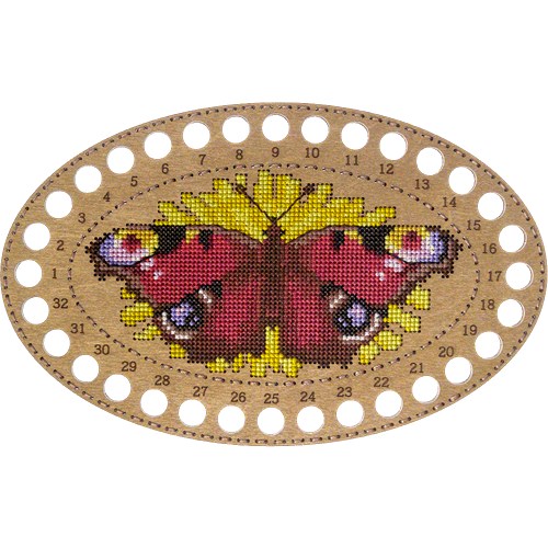 Blank for embroidery with thread on wood FLHW-018