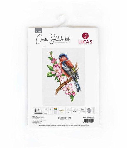Chaffinch Bird B1196L Counted Cross-Stitch Kit