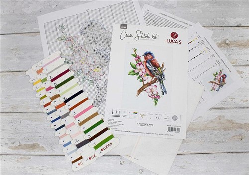 Chaffinch Bird B1196L Counted Cross-Stitch Kit