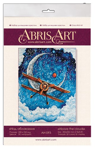 Cross-stitch kit Above the clouds AH-093