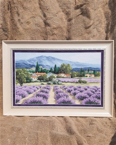 Cross-stitch kit M-416C "Mountain lavender"
