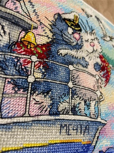 Sea of Love SNV-686 Counted Cross Stitch Kit