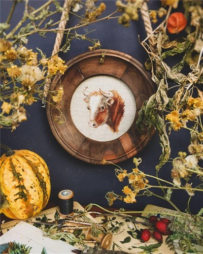 Bull  0-214 Counted Cross-Stitch Kit