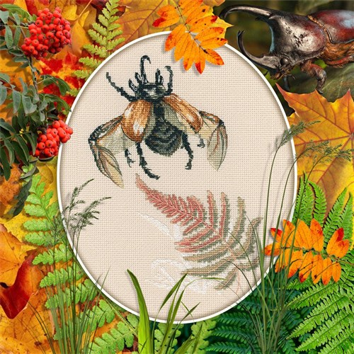 Bug's fly M758 Counted Cross Stitch Kit