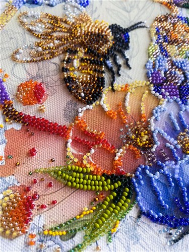 Main Bead Embroidery Kit - Flower honey AB-906