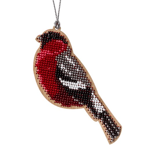 Bead embroidery kit on wood FLK-217