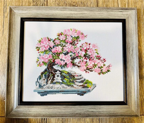 Flowering Bonsai R2042 Counted Cross Stitch Kit
