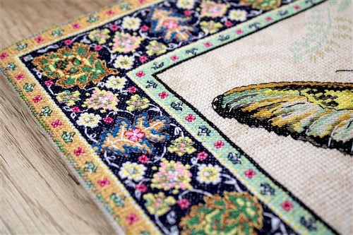 Counted Cross Stitch Kit Vintage Butterfly Leti981