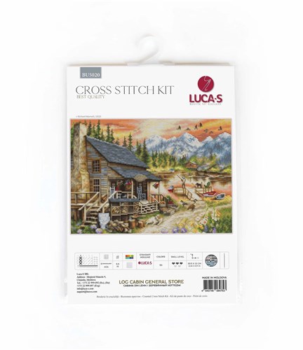 Log Cabin BU5020L Counted Cross-Stitch Kit