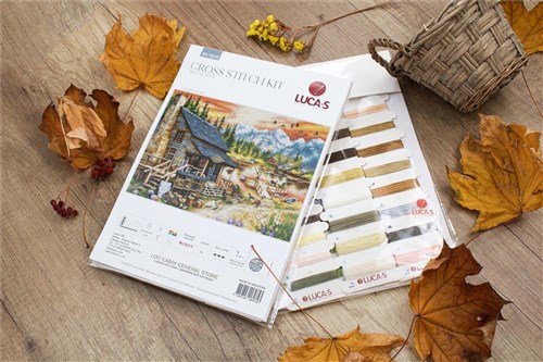 Log Cabin BU5020L Counted Cross-Stitch Kit