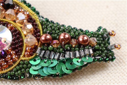 Decoration Emerald snail AD-238
