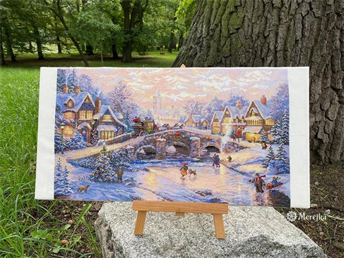 Spirit of Christmas K-214 Counted Cross-Stitch Kit