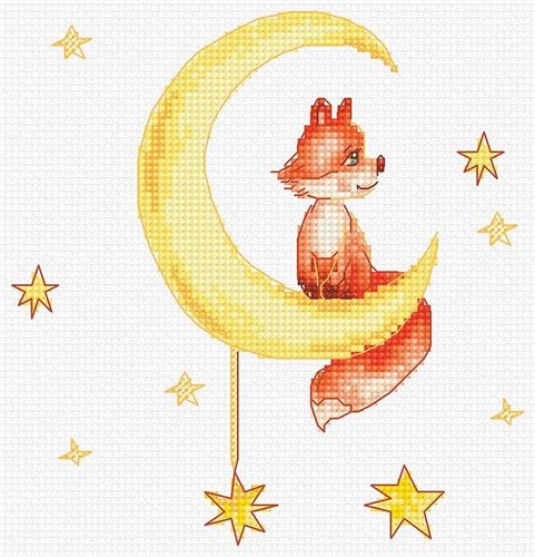 Fox 1 B1187L Counted Cross-Stitch Kit
