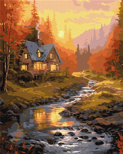 Painting by Numbers kit Sunny Valley KHO6327