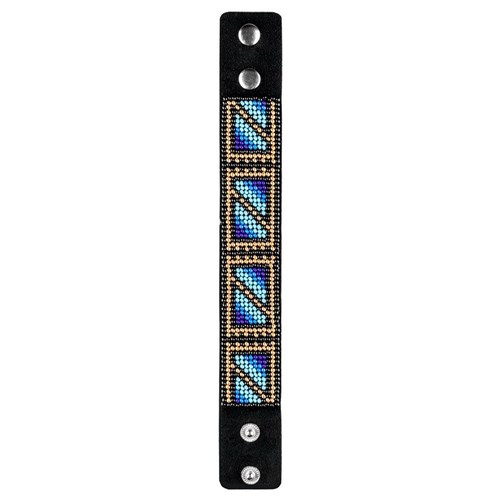 Bead embroidery kit on artificial leather FLBB-028