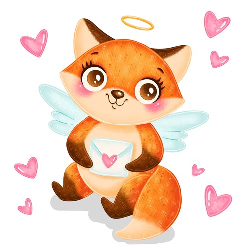 Romantic Fox CS2695 7.9 x 7.9 inches Crafting Spark Diamond Painting Kit