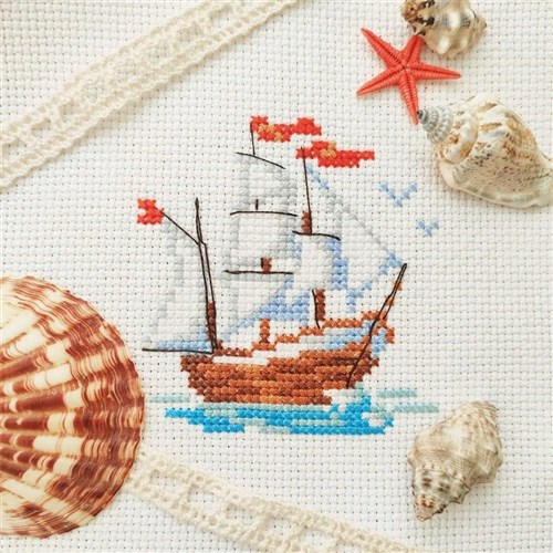 Ship 0-159 Counted Cross-Stitch Kit