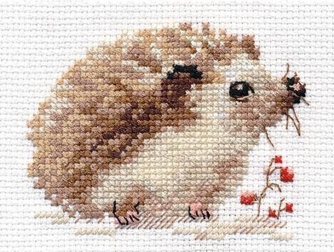 Hedgehog 0-171 Counted Cross-Stitch Kit