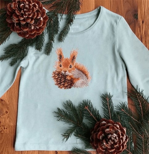 Squirell 0-173 Counted Cross-Stitch Kit