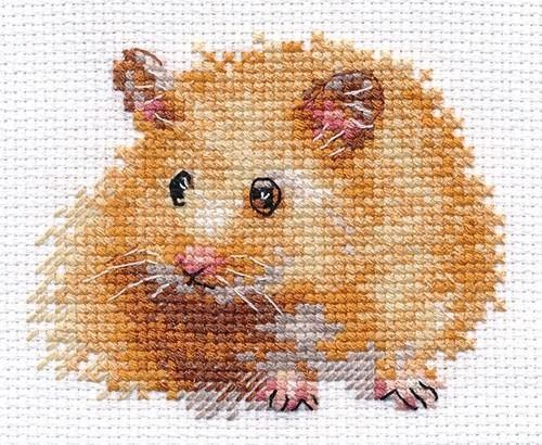 Hamster 0-174 Counted Cross-Stitch Kit