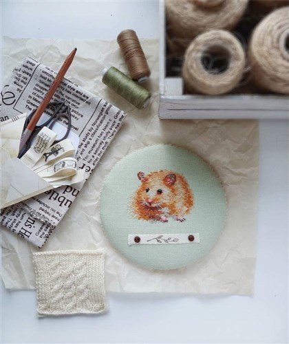 Hamster 0-174 Counted Cross-Stitch Kit