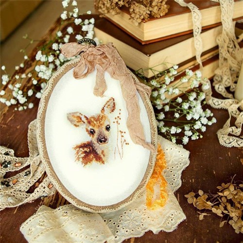 Animal Portraits. Fawn 0-195 Counted Cross-Stitch Kit