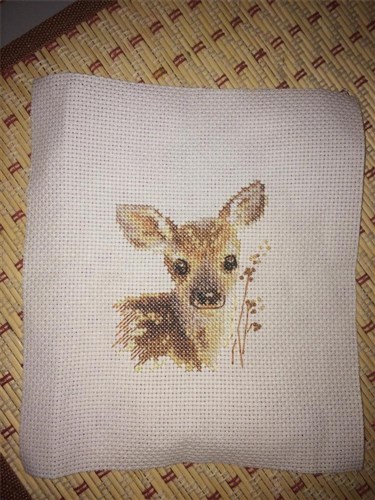 Animal Portraits. Fawn 0-195 Counted Cross-Stitch Kit