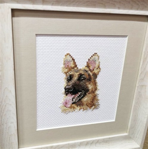 Animal Portraits. Shepherd. 0-209 Counted Cross-Stitch Kit