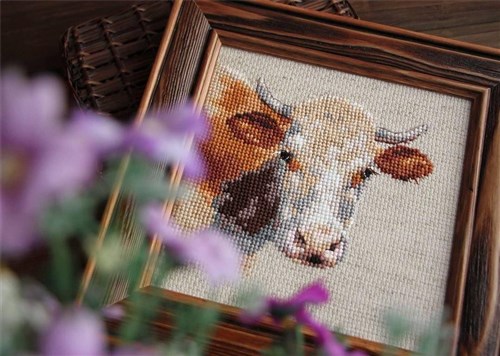 Cow  0-213 Counted Cross-Stitch Kit