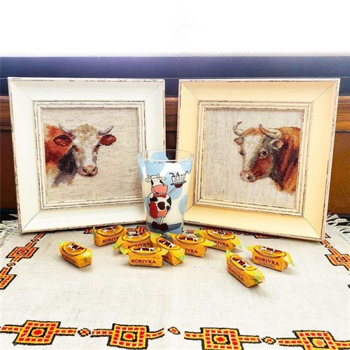 Cow  0-213 Counted Cross-Stitch Kit