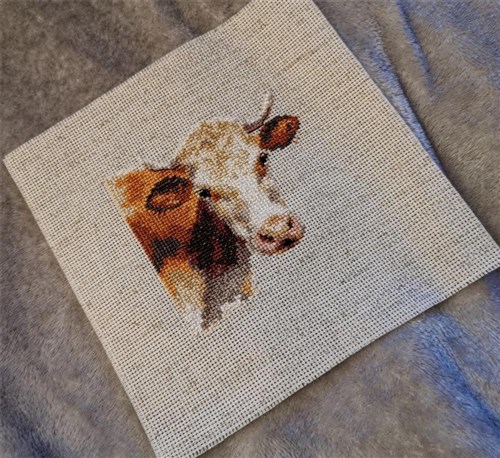 Cow  0-213 Counted Cross-Stitch Kit